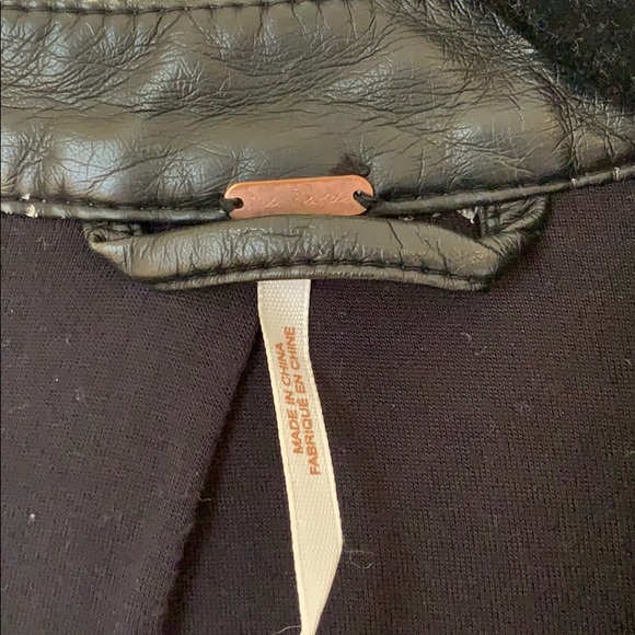 Free people leather jacket - Picture 3 of 3